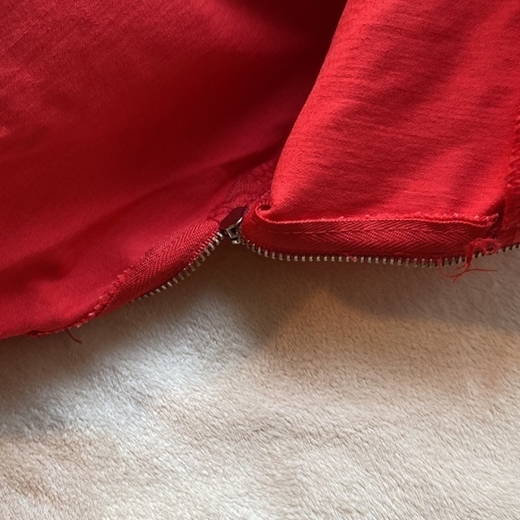 Foreign Exchange | Shorts | Zip up | Color: Blood Orange |Size: S - Picture 13 of 14